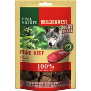 Hundefutter REAL NATURE WILDERNESS Meat Snacks 150g Pure Beef