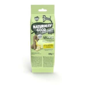 Hundefutter Naturally Good Veggies Obstriegel 4 St. 100g Banane