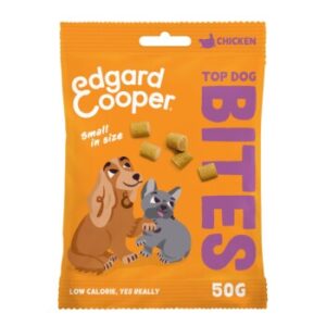 Hundefutter Edgard & Cooper Bites Huhn 50 g