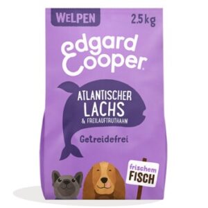 Hundefutter Edgard & Cooper Puppy Lachs und Truthahn 2.5 kg