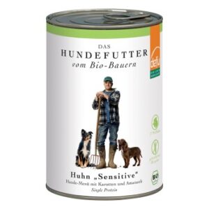 Hundefutter Defu Hunde-Menü sensitiv 12x410g Huhn