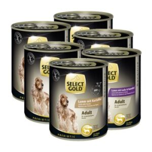 Hundefutter SELECT GOLD Sensitive Adult Mixpaket 6x800g Mixpaket 2