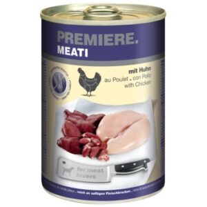 Hundefutter PREMIERE Meati Huhn 12×400 g