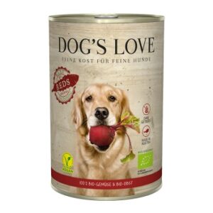 Hundefutter DOG’S LOVE BIO 6x400g Obst & Gem?se