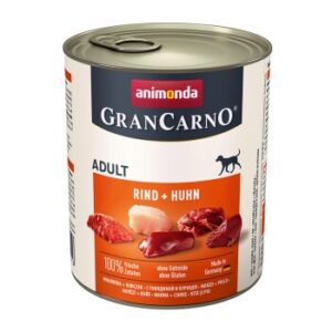 Hundefutter animonda GranCarno Original Adult Rind & Huhn 12×800 g