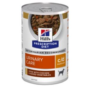 Hundefutter Hill’s Prescription Diet c/d Multicare Canine Ragout mit Huhn und zugefügtem Gemüse 12x354g