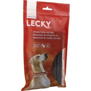 Hundefutter Lecky Sticks für Pferde – 5 Stück mit Reis | Gesunde Snacks für Ihr Pferd