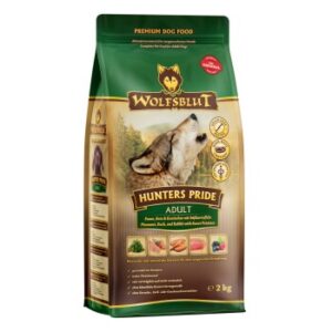 Hundefutter WOLFSBLUT Hunters Pride Fasan Ente Kaninchen 2kg 2×2 kg