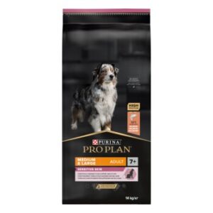 Hundefutter PRO PLAN Adult Medium & Large 7+ Sensitive Skin Lachs 14 kg