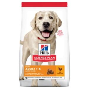 Hundefutter Hill’s Science Plan Light Adult Large Breed mit Huhn 14 kg