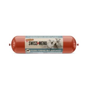 Hundefutter DeliBest Swiss Menu Pferd 10x400g – Hochwertiges Hundefutter für gesunde Ernährung