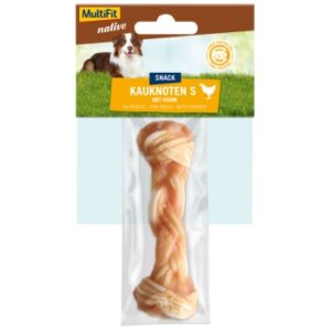 Hundefutter MultiFit Native Kauknoten mit Huhn S