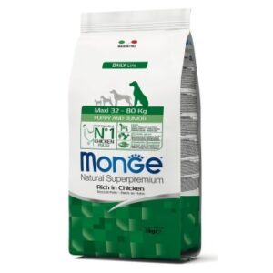 Hundefutter Monge Daily Line Junior Maxi Huhn 3 kg