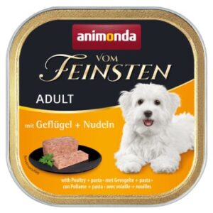 Hundefutter animonda Vom Feinsten Adult 22x150g Geflügel & Nudeln