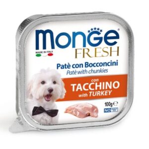 Hundefutter Monge Fresh Paté 32x100g Truthahn