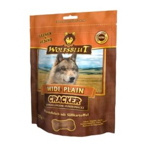 Hundefutter WOLFSBLUT Cracker 225g Wide Plain