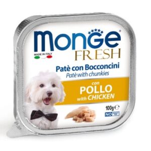 Hundefutter Monge Fresh Paté 32x100g Huhn