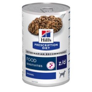 Hundefutter Hill’s Prescription Diet Food Sensitivities z/d Original 12×370 g