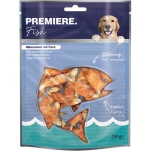 Hundefutter PREMIERE Hühnerbrust mit Fisch 250g