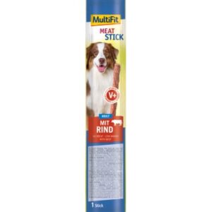 Hundefutter MultiFit Meatsticks 25x12g Rind