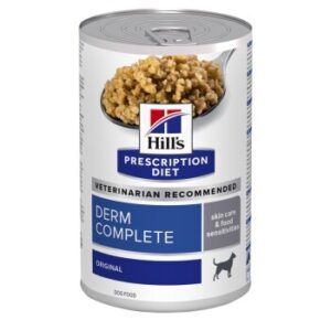 Hundefutter Hill’s Prescription Diet Derm Complete 12×370 g