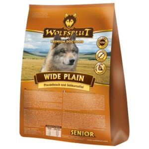 Hundefutter WOLFSBLUT Wide Plain Senior, Pferd mit Süßkartoffel 2 kg