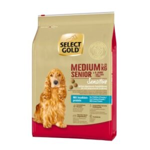 Hundefutter SELECT GOLD Sensitive Medium Senior Insekt 4kg