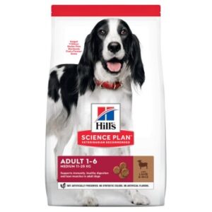 Hundefutter Hill’s Science Plan Medium Adult 1-6 Lamm & Reis 14 kg