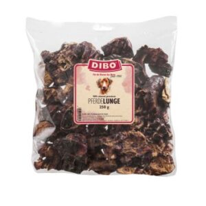 Hundefutter DIBO Pferdelunge 250g