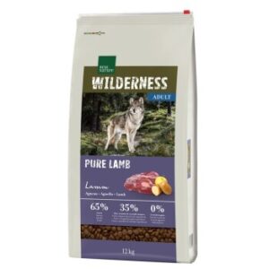 Hundefutter REAL NATURE WILDERNESS Adult Pure Lamb 12 kg – Hochwertiges Hundefutter für gesunde Ernährung