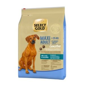 Hundefutter SELECT GOLD Sensitive Adult Maxi Lachs & Kartoffel 4 kg