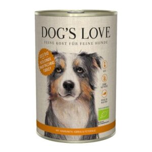 Hundefutter DOG’S LOVE BIO 6x400g Pute mit Amaranth & K?rbis