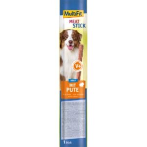 Hundefutter MultiFit Meatsticks 25x12g Pute