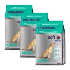 Hundefutter PREMIERE Soft Ente 3×4 kg