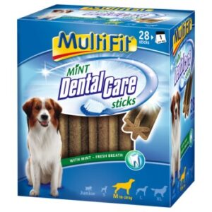 Hundefutter MultiFit Mint DentalCare sticks Multipack M, 28x