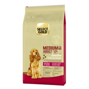 Hundefutter SELECT GOLD Sensitive Adult Medium Pferd & Tapioka 12 kg