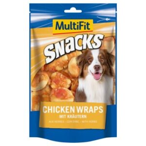 Hundefutter MultiFit Snacks Chicken Wraps 2x140g Nr. 2