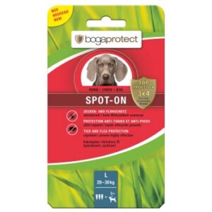 Hundebedarf Bogadent Spot-On Anti-Parasit für Hunde L 3×3,2ml