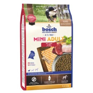 Hundefutter bosch Mini Adult Lamm & Reis 3 kg