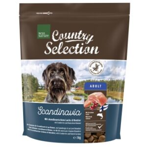 Hundefutter REAL NATURE Country Scandinavia Lachs & Rentier 1 kg