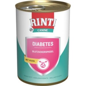 Hundefutter RINTI Canine Diabetes Huhn 12x400g