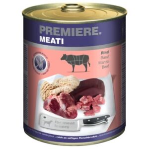 Hundefutter PREMIERE Meati Rind 12×800 g