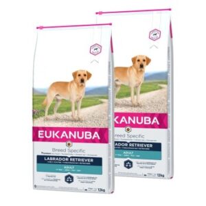 Hundefutter EUKANUBA Breed Specific Labrador Retriever 2×12 kg