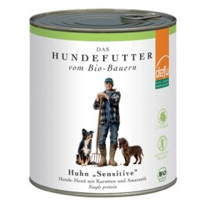 Hundefutter Defu Hunde-Menü sensitiv 6x820g Huhn