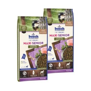 Hundefutter bosch Maxi Senior 2×12.5 kg