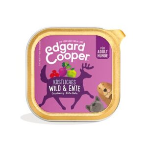 Hundefutter Edgard & Cooper Adult 11x150g Köstliches Wild & Ente