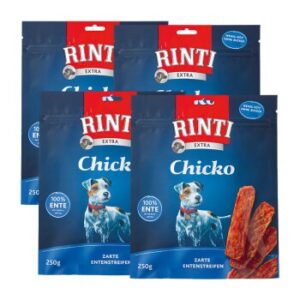 Hundefutter RINTI Chicko Sparpaket Ente 4×250 g