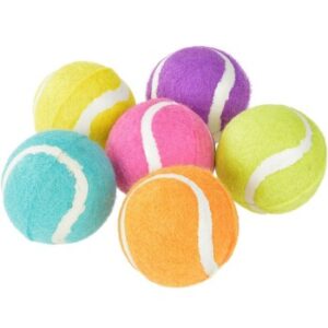 Hundespielzeug AniOne Tennisbälle 6er-Set Fantasy 6 cm