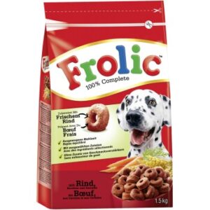 Hundefutter Frolic Complete Rind 1.5 kg