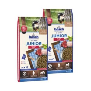 Hundefutter bosch Junior Lamm & Reis 2×15 kg